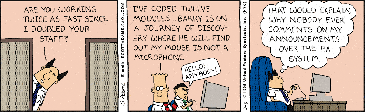 Dilbert Cartoon